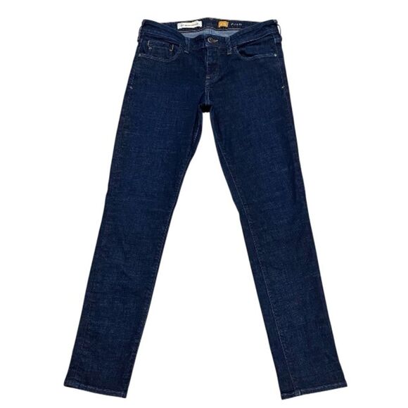 Pilcro Denim - Pilcro Anthropologie Fit/S.TE.T Dark Blue Wash Denim Jeans 29x31 LNWO Tags